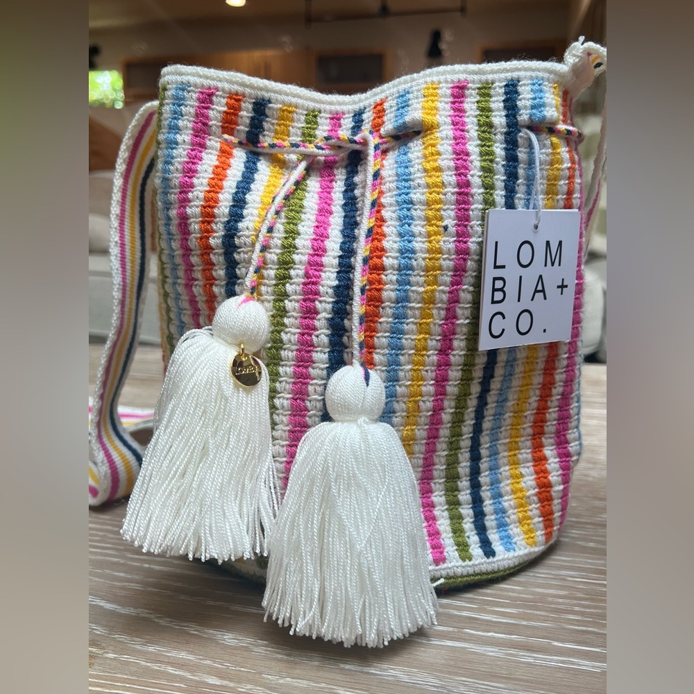 NWT Handmade Lombia + Co bag